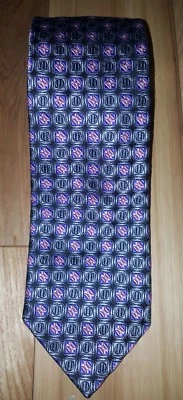 NUEVO CON ETIQUETAS Nordstrom JZ Richards Corbata de Seda Tejida Gruesa Multicolor Rosa Floral Negro Foto 1 de 4