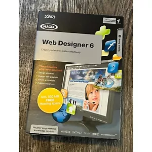 Magix Xara Web Designer 6 Website Creation Software Design Graphics Hosting - Picture 1 of 3