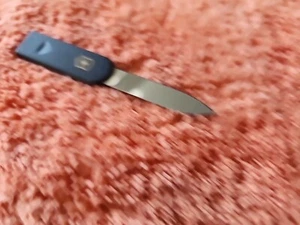 Genuine Victorinox Swiss Army Swiss Card Replacement Knife Black "A" Condition - Picture 1 of 2