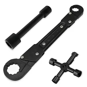 Plumbing Tool Angle Stop Wrench Angle-On Wrench kit Plumbers Wrench Removal Tool - Picture 1 of 8