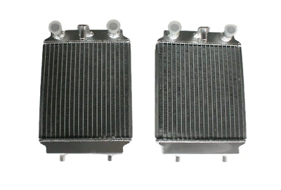 ALUMINUM AUXILIARY RADIATORS Fit AUDI S3/TTS;GOLF MK7 GTI 2.0TFSI Left+Right Foto 1 de 4
