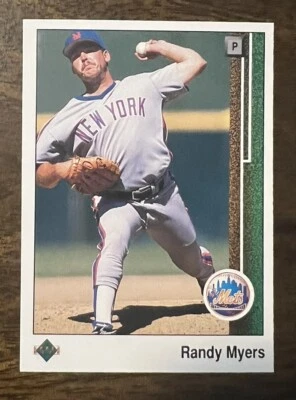 1989 Upper Deck Baseball #634 Randy Myers - Image 1 of 2