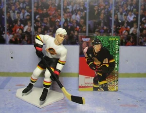 Figura y tarjeta de hockey suelta de alineación inicial PAVEL BURE 1995 - CANUCKS VANCOUVER - Imagen 1 de 2