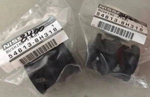 SET x2 GENUINE OEM 54613-8H318 FRONT ANTI-ROLL SWAY BAR BUSH NISSAN X-TRAIL T30 - Picture 1 of 4