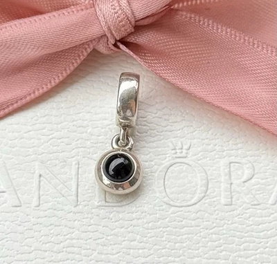 Original Pandora Anhänger „Onyx“ schwarz, 925 silber #790537O - Bild 1 von 2