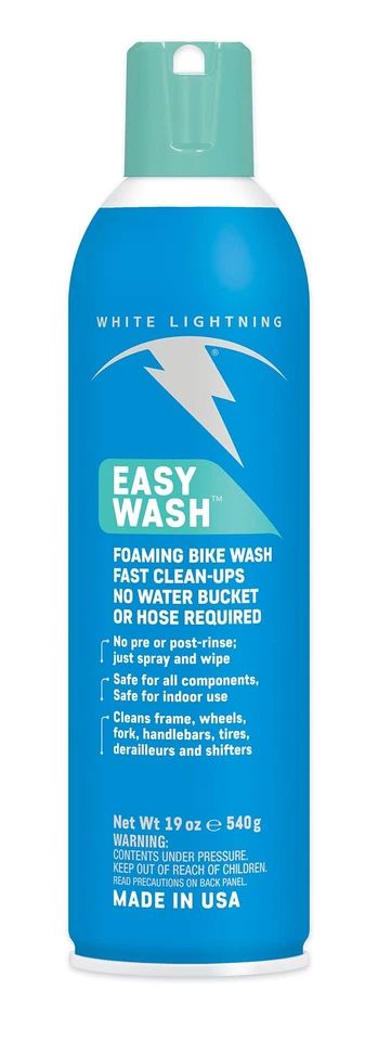 White Lightning Easy Wash Bike Cleaner 19oz Aerosol