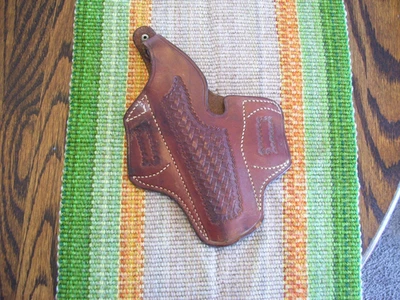 Clark Leather Goods 45 Brn BW Cuero Corrector de Panqueques Funda Colt 1911 1911A1 Foto 1 de 4