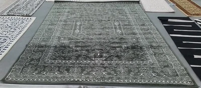 Ковер с дефектом темно-зеленый / цвета слоновой кости 8 футов 0 дюймов x 10 футов 0 дюймов сниженная цена 1172791646 ADR108Y-8 - Изображение 1 из 4