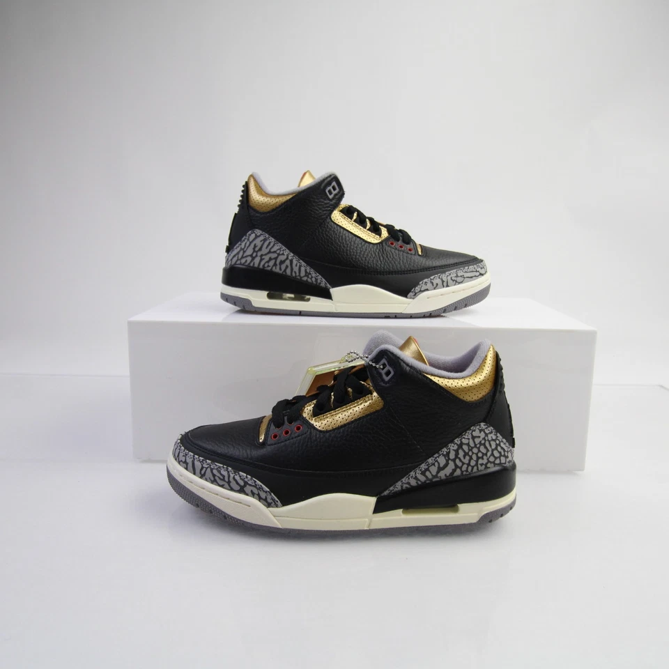 Air Jordan Basketball Shoe Women's Black/Gold New without Box - Image 1 of 1