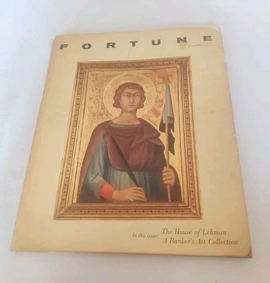 Vintage 1957 Fortune Magazine, "The House Of Lehman" A Banker's Art Collection - Image 1 of 4