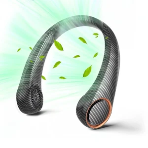 Portable Neck Fan, Hands Free Bladeless 360° Cooling Personal Fan,Wearable Qu... - Picture 1 of 6