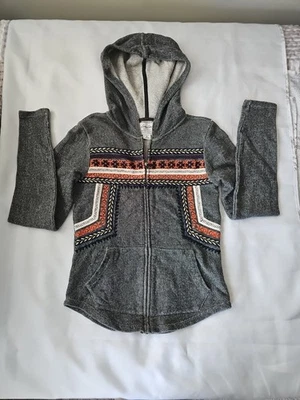 Chaqueta Boho Lucky Brand Lucky Lotus Cremallera Completa Bordada Talla X Pequeña Foto 1 de 4
