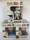 3 Star Wars FIRST ORDER EXECUTIONER #201, #193 Skywalker, #218 Leia Funko Pop! R