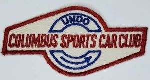 Vintage Columbus Sports Car Club Patch Tuch bestickt EUC 4,5x4,25 SCCA Ohio - Bild 1 von 3