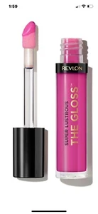 Revlon Super Lustrous The Gloss Lip Gloss - 232 Pink Obsessed - New - Picture 1 of 3