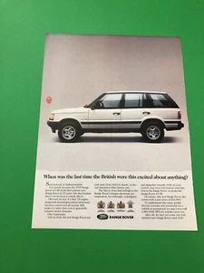 Range Rover 1994 1995 original vintage anuncio impreso A5 - Imagen 1 de 1
