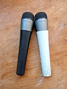 Official Microsoft Xbox 360 White Wireless Microphone / Mic Model 1380 -UNTESTED - Picture 1 of 4
