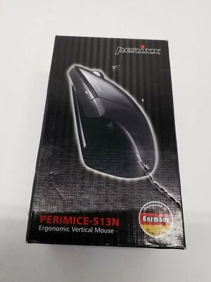 Perixx Perimice-513 Wired Vertical USB Mouse 6 Buttons with 1000/1600 DPI Rig... - Image 1 of 2