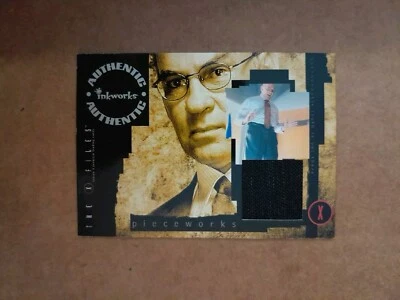 Mitch Pileggi Pieceworks Costume Card PW5 The X Files Season 9 Inkworks 2003 - Image 1 of 2