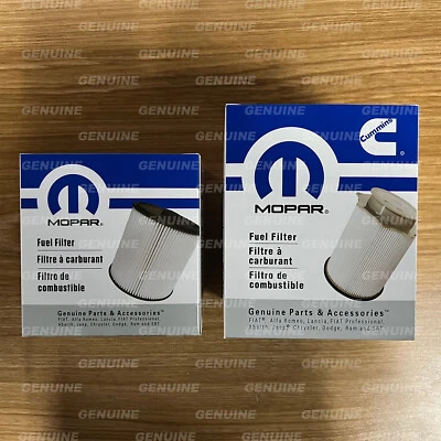 ⭐MOPAR⭐ 68157291AA 68436631AA Fuel Filter for 2019-2023 Ram 2500 3500 4500 5500 - Image 1 of 2
