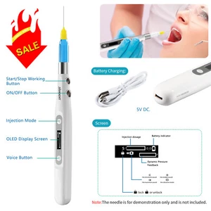 SANDENT Dental Painless Oral Local Anesthesia Device Anesthesia Injector OLED OR - Picture 1 of 24