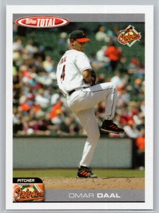 2004 TOPPS TOTAL #99 OMAR DAAL  BALTIMORE ORIOLES