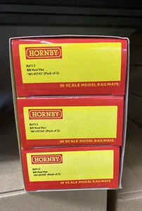 Hornby R6713 Pack of Three BR 1Vent Van W145743 - Picture 1 of 2
