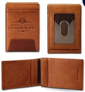 Boston Red Sox 2018 World Series Champions Premium Brown Leather Wallet,... - Picture 1 of 1