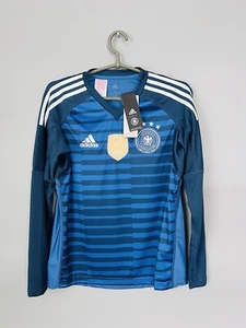 Germany Jersey 2018 2019 Goalkeeper Size L Boys Adidas Football Shirt - Picture 1 of 11