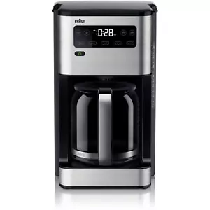 Braun Silber 14 Tassen Tropf Eiskaffeemaschine - Bild 1 von 12