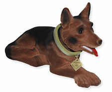Wackel Figur Hund Schäferhund Wackelfigur H 18 cm groß Dekofigur mit Wackelkopf