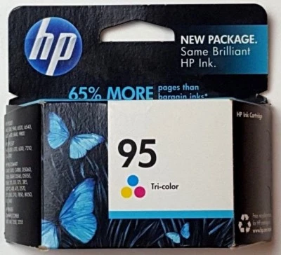 Cartucho de tinta tricolor HP 95 nuevo en caja caducidad 1/12 518-brcs4 Foto 1 de 2