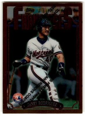 1996 Topps Finest Henry Rodriguez #325 Montreal Expos/Toronto Blue Jays - Image 1 of 2