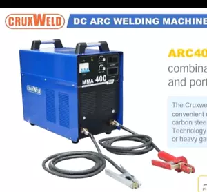 CRUXWELD DC ARC WELDING MACHINE INVERTER TECHNOLOGY ARC400IS 3PHASE 415V - Picture 1 of 4