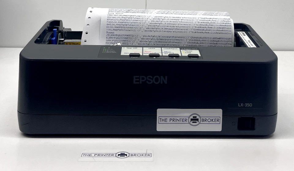 Epson LX-350 A4 Mono Dot Matrix Printer C11CC24032 - Image 1 of 4