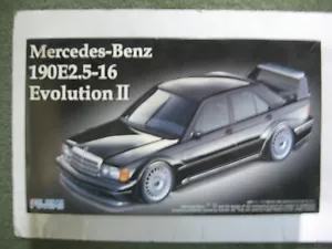 FUJIMI 1/24 SCALE--MERCEDES-BENZ 190E2.5-16 EVOLUTION II--COMPLETE--$15.95 SHIP - Picture 1 of 4