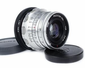INDUSTAR - 26M Radziecki obiektyw (2,8/50 mm) Copy Leica Mount M39 - Sony Nex E-mount