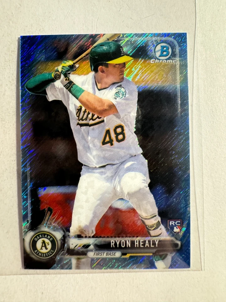 K159,095 - 2017 Bowman Chrome Mini Blue Shimmer #35 Ryon Healy/150 - Image 1 of 1