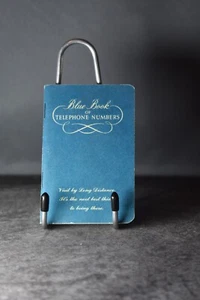 One Vintage Blue Book of Telephone Numbers, Southwestern Bell, New Old Stock - Picture 1 of 4