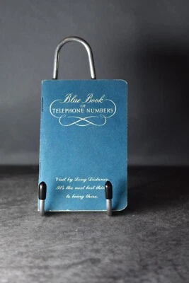 One Vintage Blue Book of Telephone Numbers, Southwestern Bell, New Old Stock - Image 1 of 4