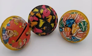 Rare! Lot of 3 Vintage Halloween/New Years Party Noise Makers Rattle T. Cohn - Picture 1 of 11