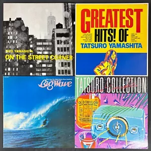 LOT OF 4 TATSURO YAMASHITA Tatsuro Collection etc. JAPAN VINYL LPs NM to NM- - Picture 1 of 23