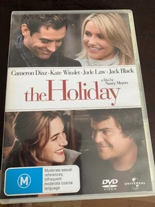 The Holiday DVD Kate Winslet Cameron Diaz Jude Law Free Post Region 4 (b7) - Picture 1 of 2