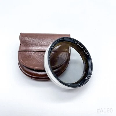 Rollei R&h Polarisation Filter Rolleipol R -1, 5 With Original Leather Case - Image 1 of 4
