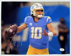Justin Herbert Autographed Signed 8x10 Photo with COA Los Angeles Chargers
