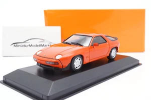 Porsche 928 S - Orange - 1979 - 1:43 - Minichamps (940068122) - Picture 1 of 3