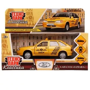 Modellauto/ Spielzeug, Spielzeugauto LADA -2114 "SAMARA" Taxi/ Лада Самара - Bild 1 von 5