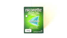 Nicorette Microtab 2mg Sublingual Tablet - Nicotine - 100 Sublingual Tablets