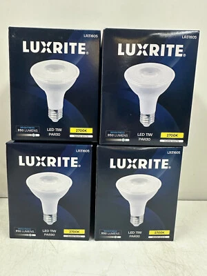 Luxrite LR31605 PAR30 11W 2700K - Lot of 4 - Image 1 of 4