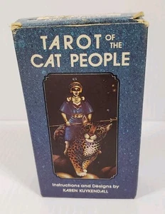Tarot del Pueblo Gato - Karen Kuykendall 1985 Vintage - Imagen 1 de 5